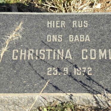 COMLEY Christina 1972-1972