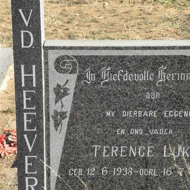 HEEVER Terence Luke, v.d. 1938-1991