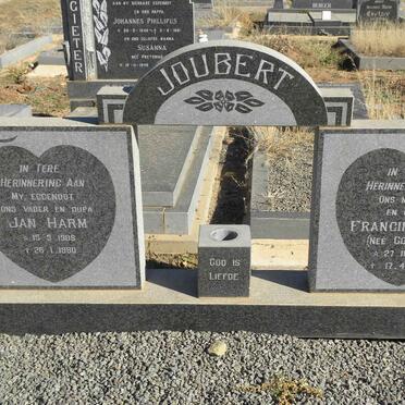 JOUBERT Jan Harm 1908-1980 &amp; Francina H.B.COETZEE 1907-1990