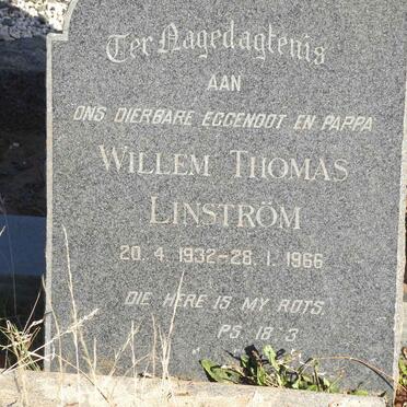 LINSTRÖM Willem Thomas 1932-1966
