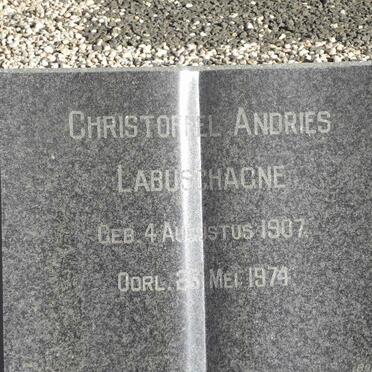 LABUSCHAGNE Christoffel Andries 1907-1974