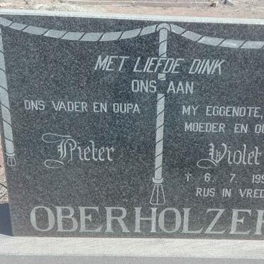 OBERHOLZER Pieter &amp; Violet -1995