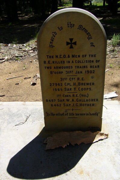 BREWER H. -1902 :: COOPS T. -1902 :: CALLAGHER W.A. -1902 :: HOTHER J.C. -1902