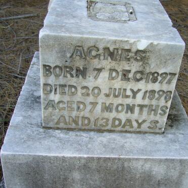 ? Agnes 1897-1898
