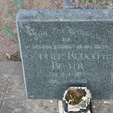 BESTER Godlieb Rudolph 1877-1953