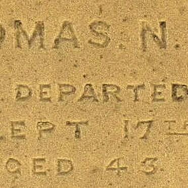 BOYLAN Thomas N. -1886