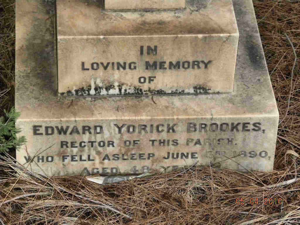 BROOKES Edward Yorick - 1890