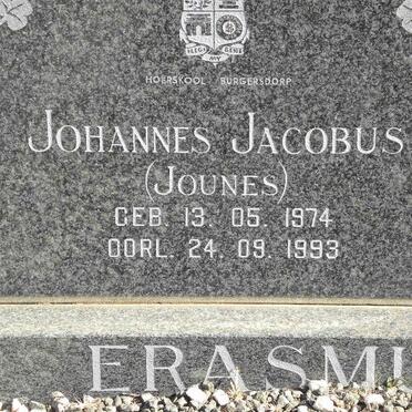 ERASMUS Johannes Jacobus 1974-1993