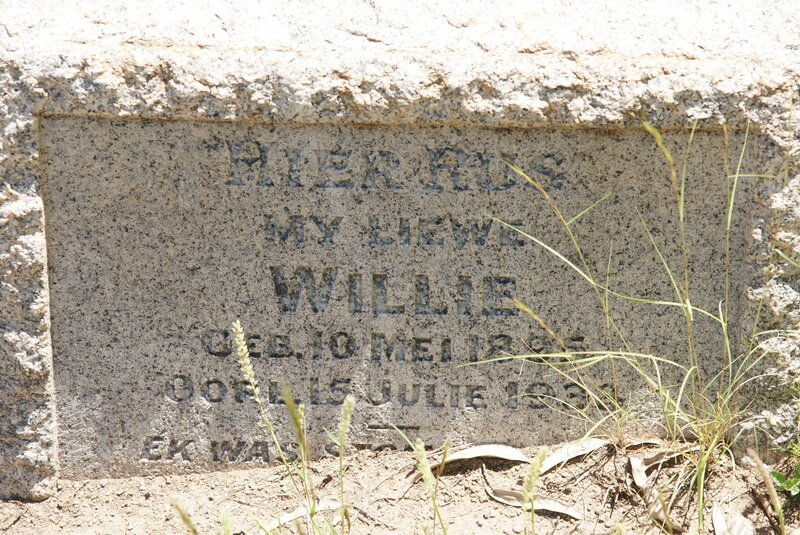 GREYLING Willie 1895-1933