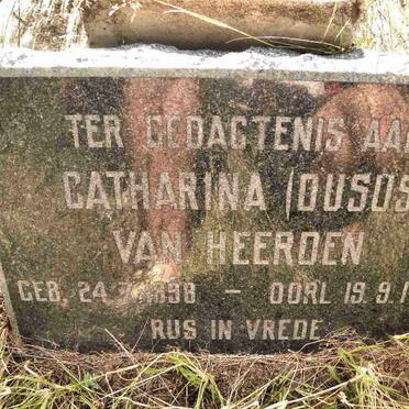 HEERDEN Catharina, van 1898-1966
