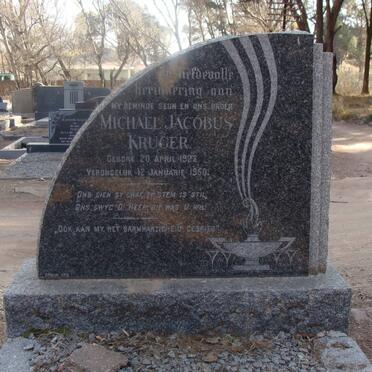 KRUGER Michael Jacobus 192?-1950
