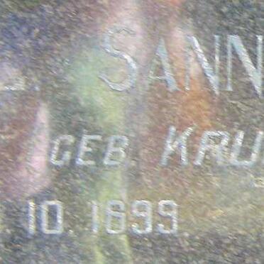 KOTZE L.S.L. nee KRUGER 1899-1966