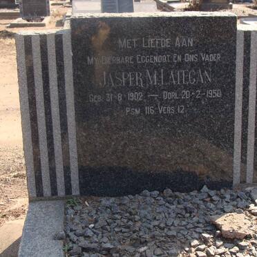 LATEGAN Jasper M. 1902-1950