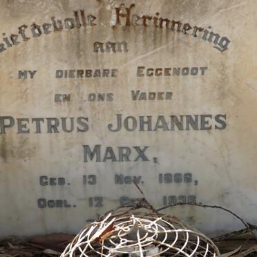 MARX Petrus Johannes 1866-1936 &amp; Hermina Susanna Cornelia DREYER 1870-1940 