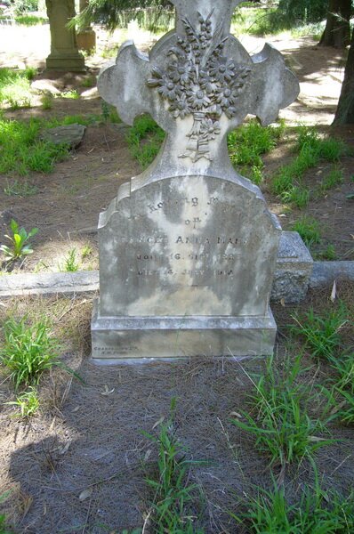 MANN Frances Ann 1885-1912