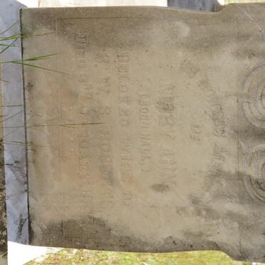 ROBERTS Mary Ann nee HALL -1927