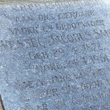 SAUER Wessel Jacobus 1872-1961