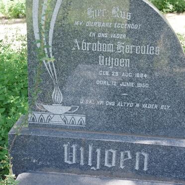 VILJOEN Abraham Hercules 1884-1950