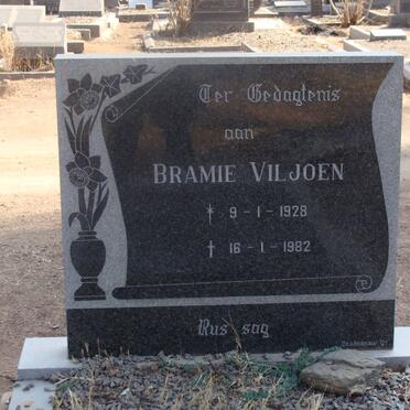 VILJOEN Bramie 1928-1982