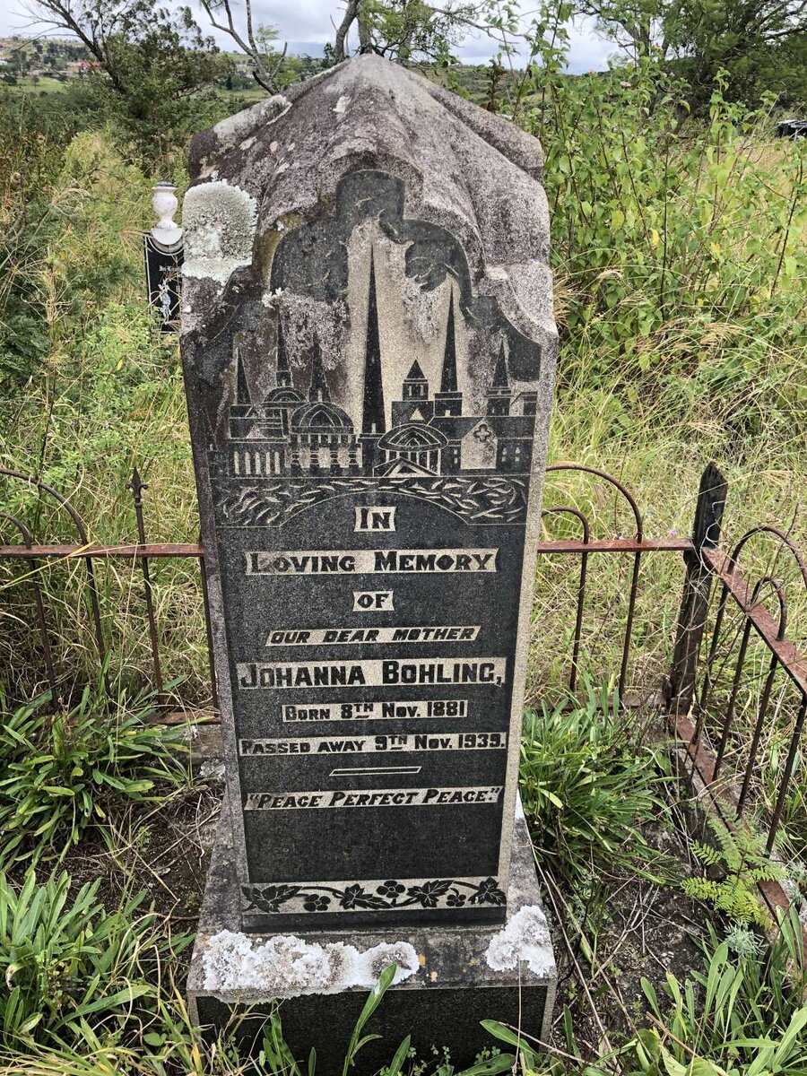 BOHLING Johanna 1881-1939