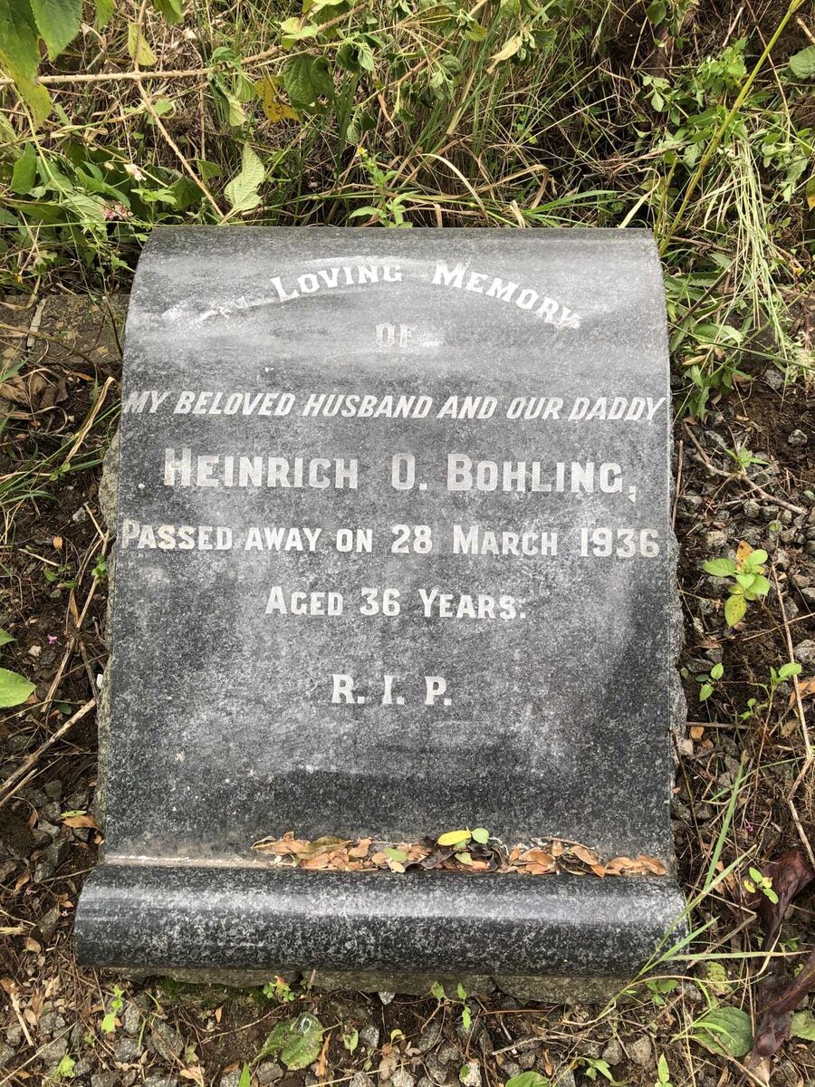 BOHLING Heinrich O. -1936