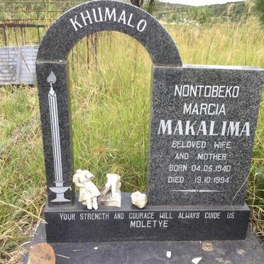 KHUMALO Nontobeko Marcia 1940-1994