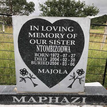 MAPHAZI Ntombizodwa 1972-2004