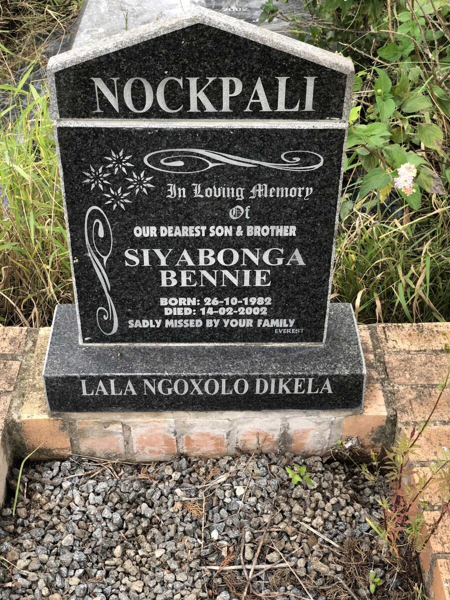 NOCKPALI Bennie 1982-2002
