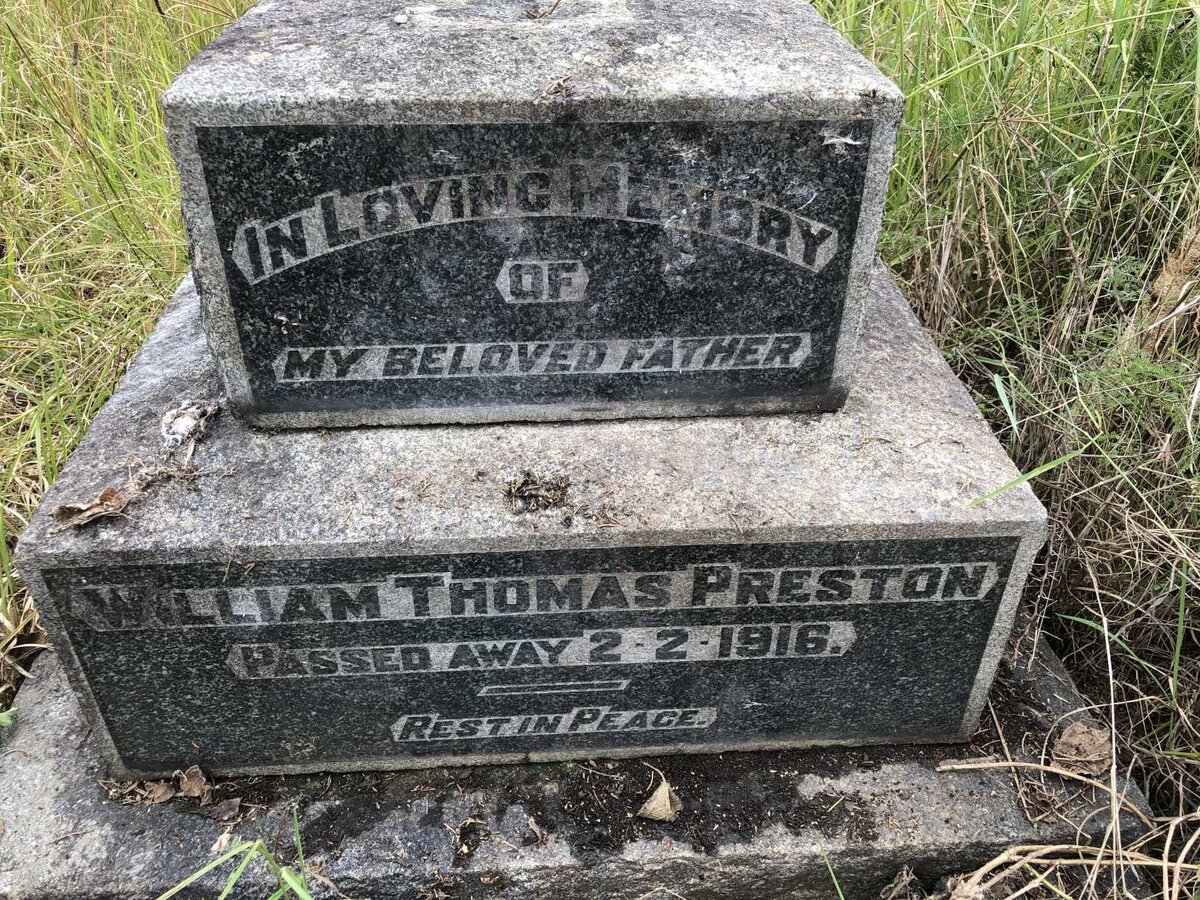 PRESTON William Thomas -1916