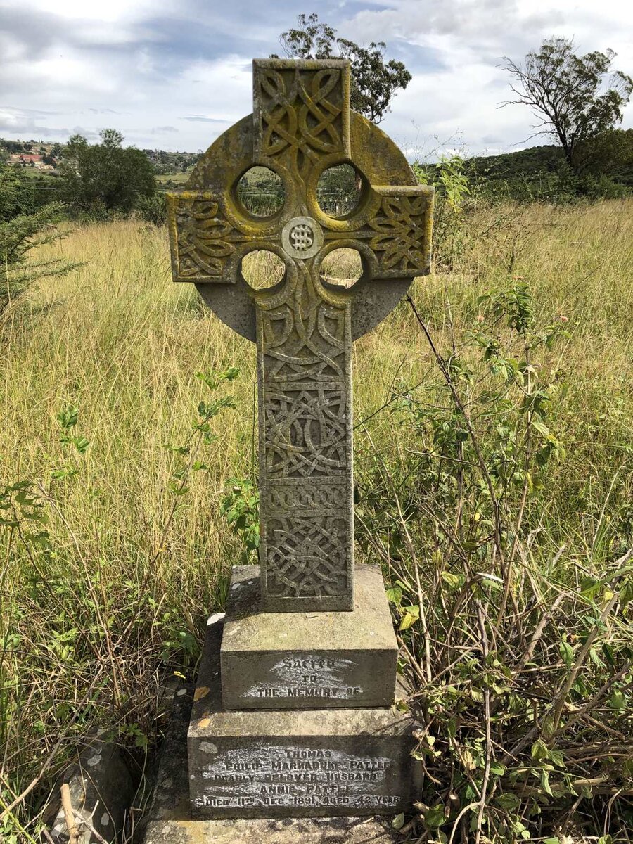 PATTLE Thomas Philip Marmaduke -1891