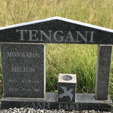 TENGANI Monwabisi Milton 1944-2006