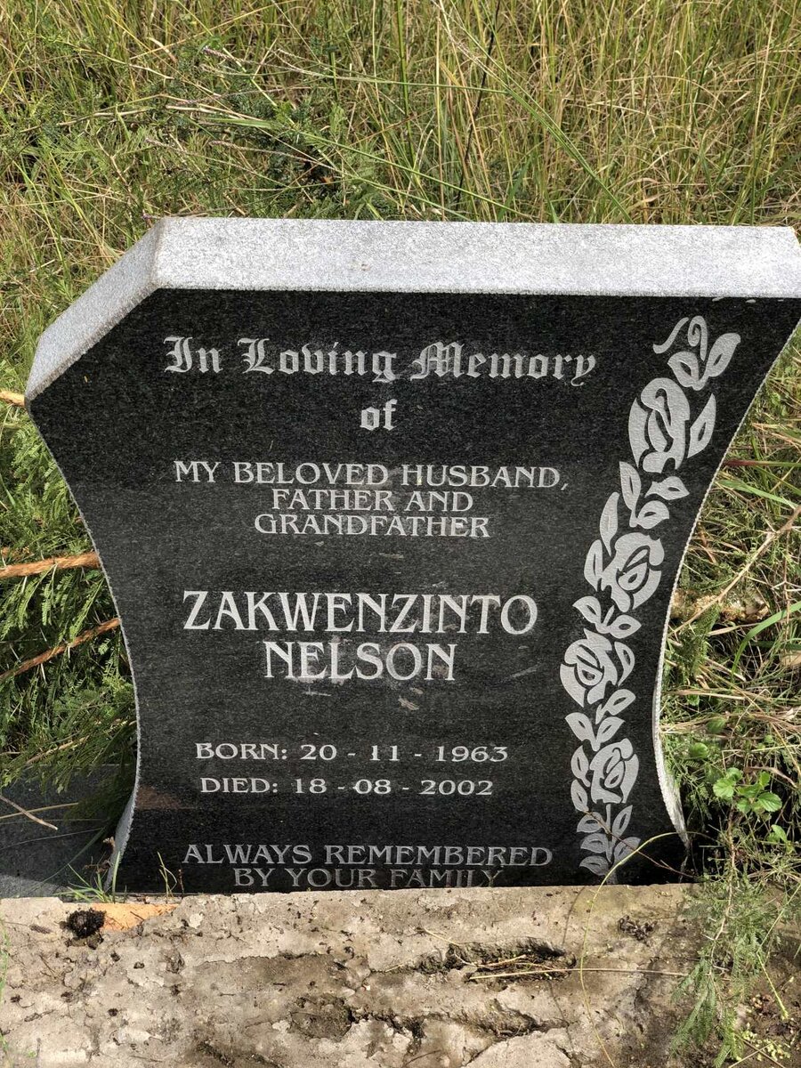 ZAKWENZINTO Nelson 1963-2002