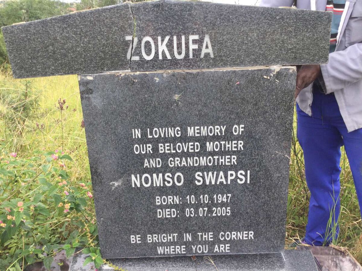 ZOKUFA Nomso Swapsi 1947-2005