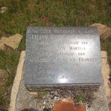 VOSLOO Lilian S.1931-1932