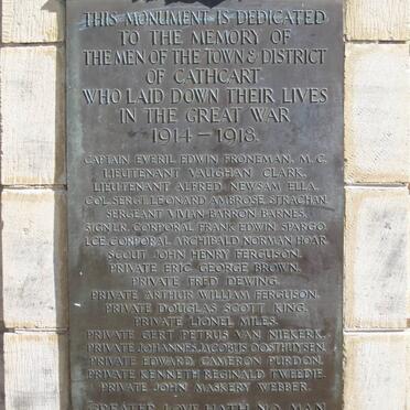 3. Men who laid down their lives during the Great War 1914-1918