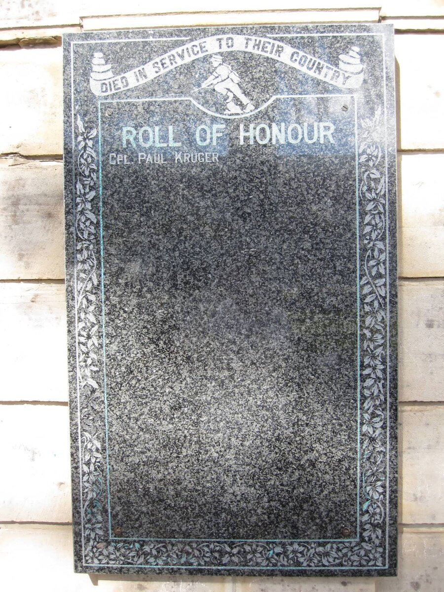 5. Roll of honour - Second World War 1939-1945