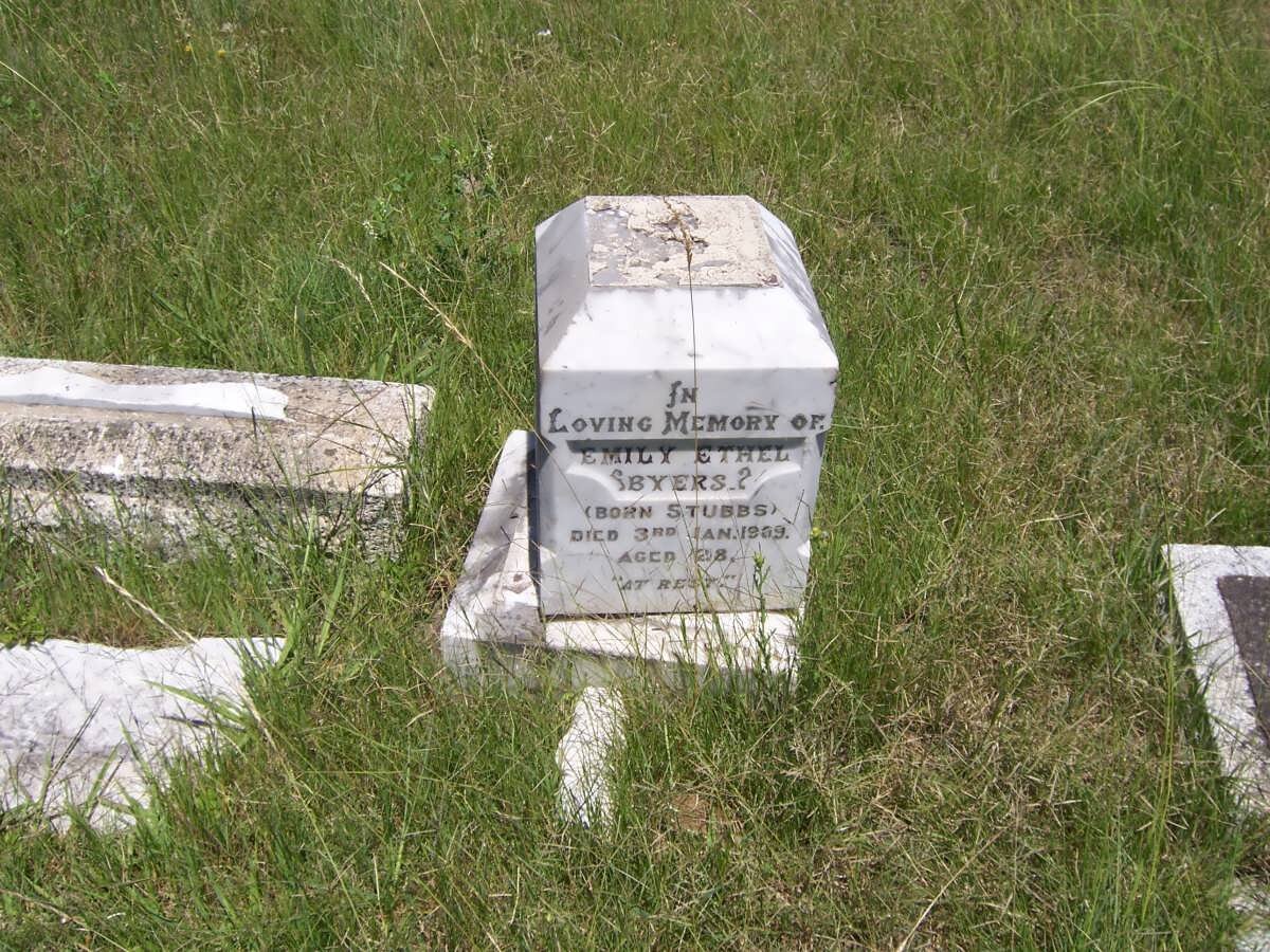 BYERS Emily Ethel nee STUBBS -1909