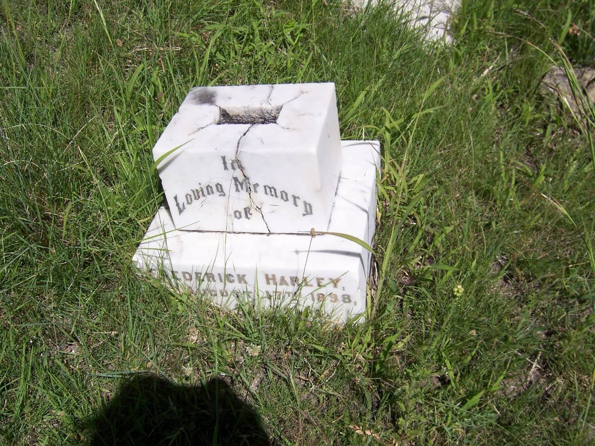 HARLEY Frederick -1898