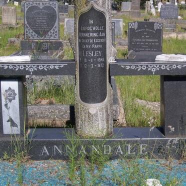ANNANDALE Lesley 1948-1972
