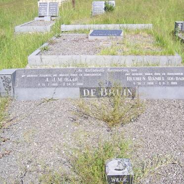 BRUIN Reuben Daniel, de 1908-1989 &amp; A.J.M. 1909-1988