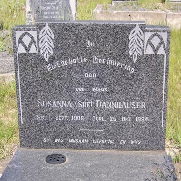 DANNHAUSER Susanna 1905-1994