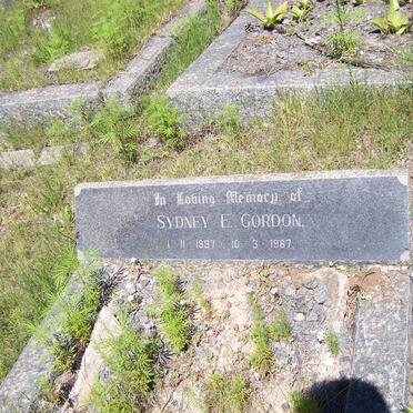 GORDON Sydney E. 1897-1967