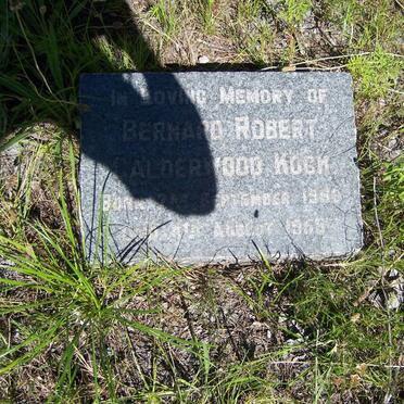 KOCH Bernard Robert Calderwood -1958