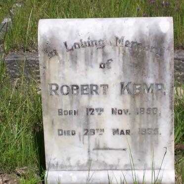 KEMP Robert 1853-1935