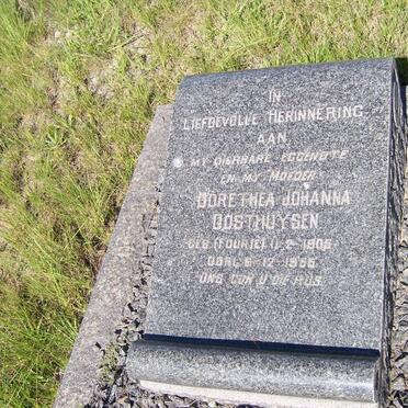 OOSTHUYSEN Dorethea Johanna nee FOURIE 1905-1956