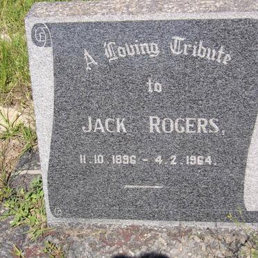 ROGERS Jack 1896-1964
