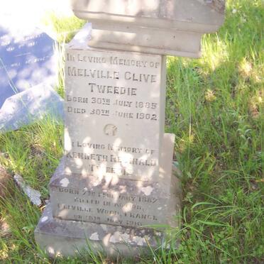 TWEEDIE Melville Clive 1885-1902 :: TWEEDIE Kenneth Reginald 1887-1916