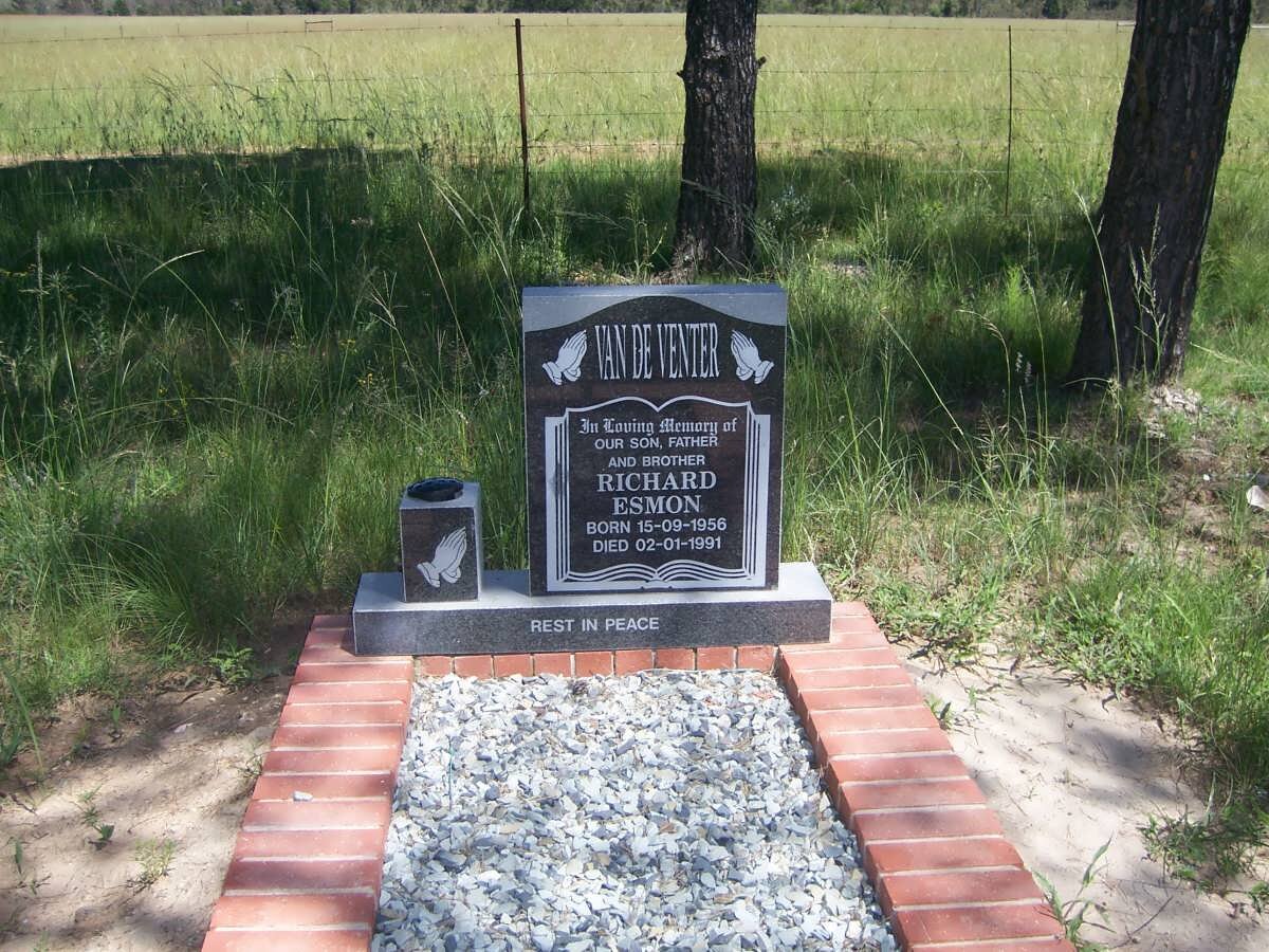 VENTER Richard Esmon, van de 1956-1991