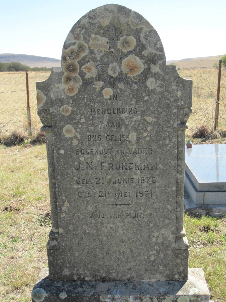 FRONEMAN J.N. 1876-1921