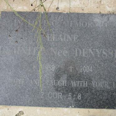 DEMNITZ Elaine nee DENYSSEN 1958-2004